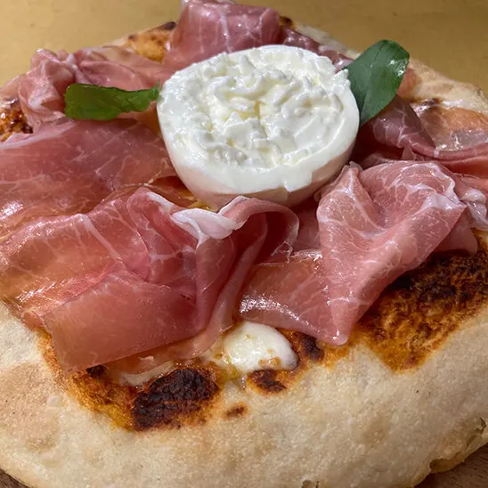Pizza al tegamino del Sancarlino